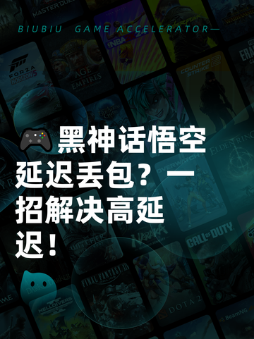 🎮黑神话悟空延迟丢包？一招解决高延迟！截图1