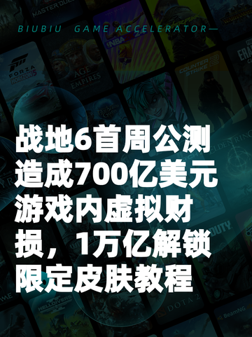 战地6首周公测造成700亿美元游戏内虚拟财损，1万亿解锁限定皮肤教程截图1