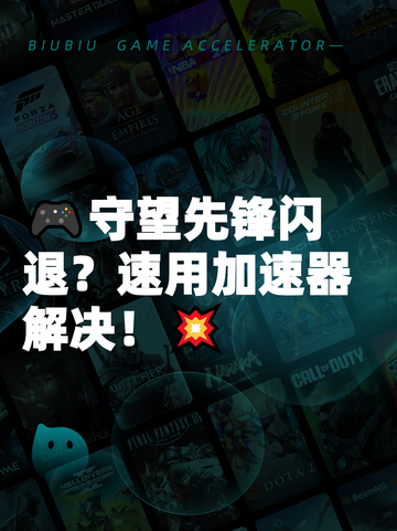 🎮守望先锋闪退？速用加速器解决！💥截图1