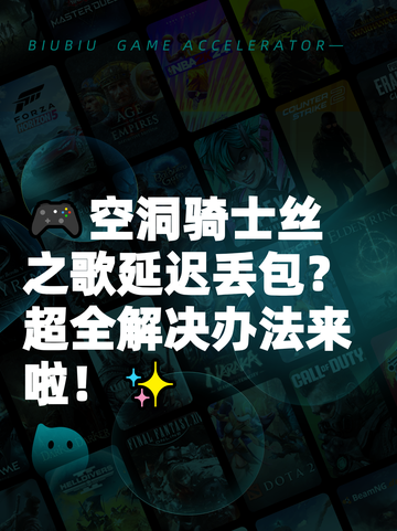 🎮空洞骑士丝之歌延迟丢包？超全解决办法来啦！✨截图1