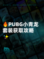 🔥PUBG小青龙套装获取攻略✨