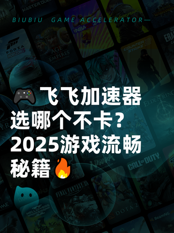 🎮飞飞加速器选哪个不卡？2025游戏流畅秘籍🔥截图1