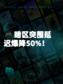 🎮暗区突围延迟爆降50%！