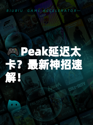 🎮Peak延迟太卡？最新神招速解！截图1