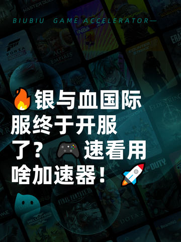 🔥银与血国际服终于开服了？🎮速看用啥加速器！🚀截图1