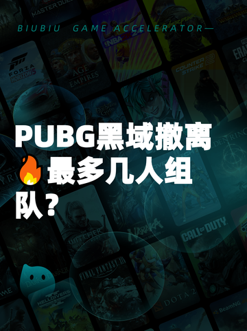 PUBG黑域撤离🔥最多几人组队？截图1