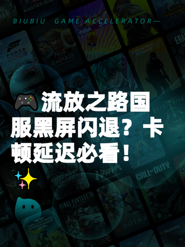 🎮流放之路国服黑屏闪退？卡顿延迟必看！✨截图1