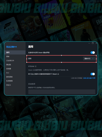 🔥无主之地4中文设置秘籍🎮截图3
