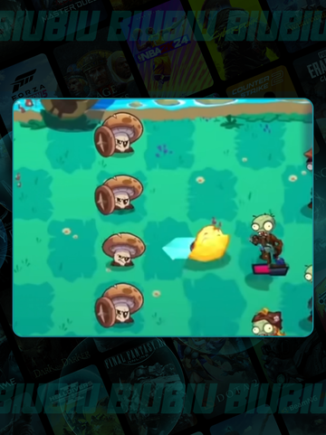 🍄植物大战僵尸3｜蘑菇队长超神操作💥截图4