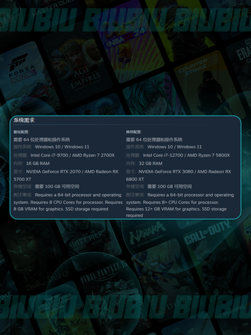 💥无主之地4配置要求💡最低配置让你畅玩！🎮截图3