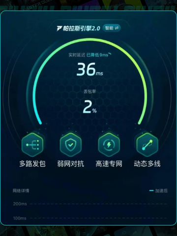 🎮星际战甲丢包秒解！稳到飞起🔥截图5
