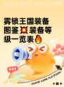 雾锁王国装备图鉴💥装备等级一览表🔥