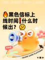 🔥黑色信标上线时间❗什么时候出？🤔