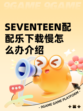SEVENTEEN配配乐下载慢怎么办介绍