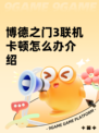 博德之门3联机卡顿怎么办介绍