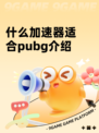 什么加速器适合pubg介绍