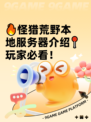 🔥怪猎荒野本地服务器介绍📍玩家必看！