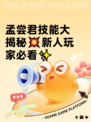 孟尝君技能大揭秘💥新人玩家必看✨