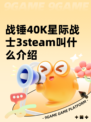 战锤40K星际战士3steam叫什么介绍