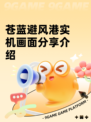 苍蓝避风港实机画面分享介绍