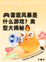 🎮雷霆风暴是什么游戏？类型大揭秘🔥