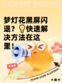 梦灯花黑屏闪退？💡快速解决方法在这里！