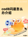 cod8闪退怎么办介绍