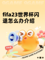 fifa23世界杯闪退怎么办介绍