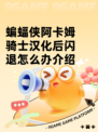 蝙蝠侠阿卡姆骑士汉化后闪退怎么办介绍
