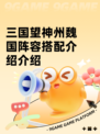 三国望神州魏国阵容搭配介绍介绍