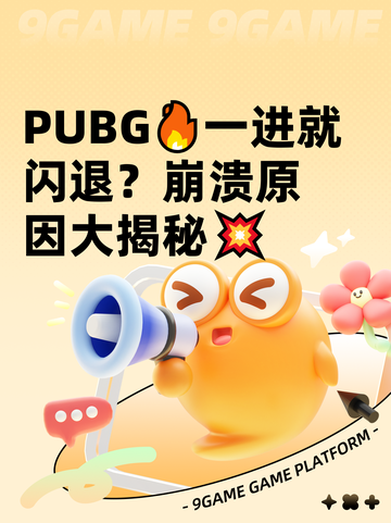  PUBG🔥一进就闪退？崩溃原因大揭秘💥截图1