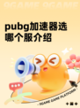 pubg加速器选哪个服介绍