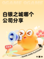 白银之城哪个公司分享