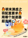 🔥明末渊虚之羽配置要求🔥用哪个加速器超流畅🚀