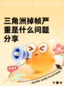 三角洲掉帧严重是什么问题分享