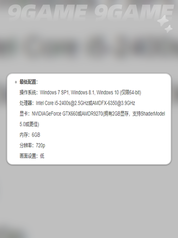 刺客信条影最低配置是多少介绍截图3