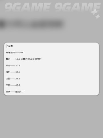 怪物猎人📝武器打桩数值🔥一览截图6