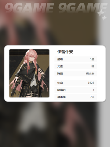 黑色信标角色强度榜单指南介绍截图2