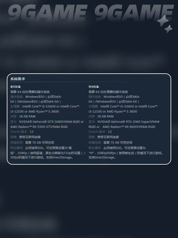 怪物猎人荒野配置要求高吗介绍截图3