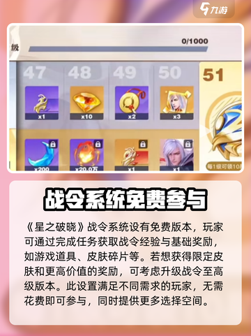 星之破晓战令是免费的吗介绍截图2