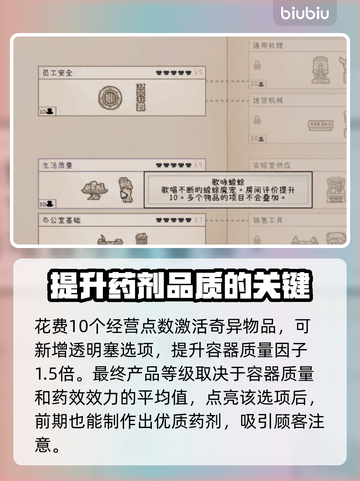 药剂大亨研究玩法🔥新手必看⚡截图3