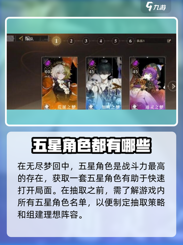 无尽梦回五星队详细介绍介绍截图2