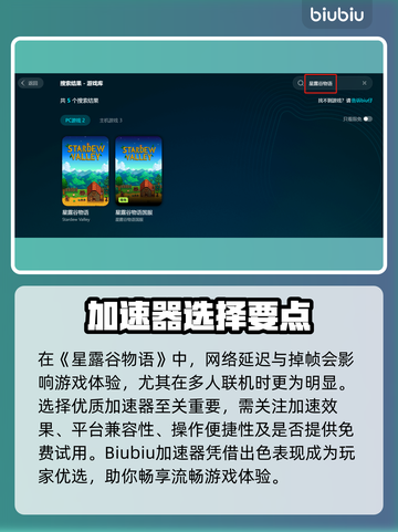 🎮星露谷物语加速器推荐！告别延迟掉帧截图3