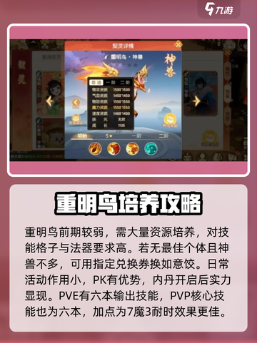 离火之境重明鸟怎么样介绍截图2