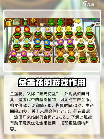 植物大战僵尸：财神金盏花✨登场，游戏金币💰爆棚秘密！截图3