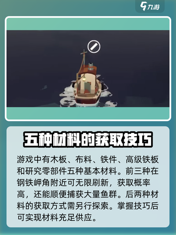 渔帆暗涌材料怎么获得介绍截图2