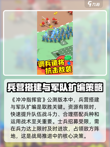 冲冲指挥官公测时间分享介绍截图2