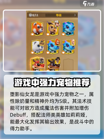 万龙觉醒最强宠物是谁介绍截图2