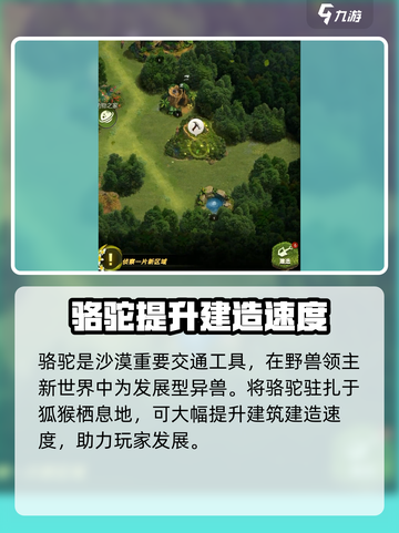 野兽领主新世界骆驼怎么样介绍截图4