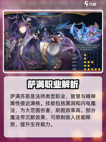 元素勇士职业推荐介绍截图2